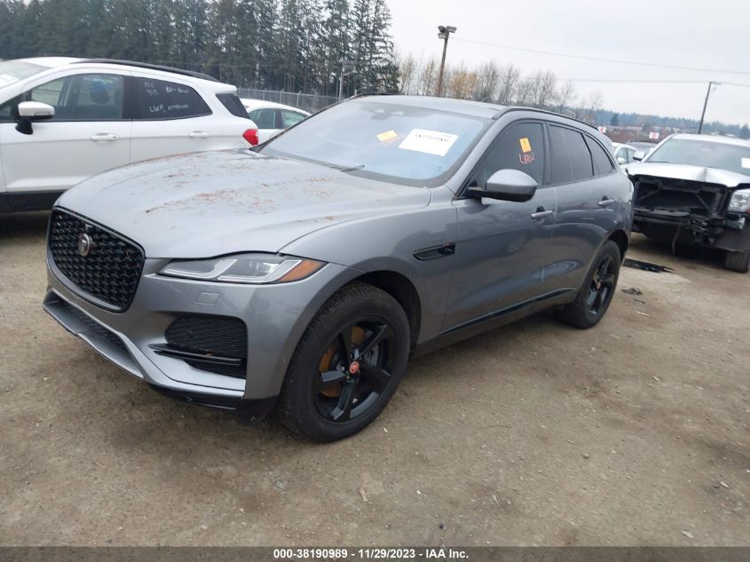 VIN SADCJ2EX8MA672792 Jaguar F-Pace S 2021 2