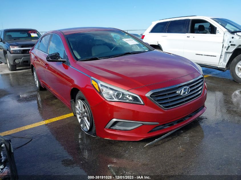 2016 HYUNDAI SONATA SE - 5NPE24AF9GH427460