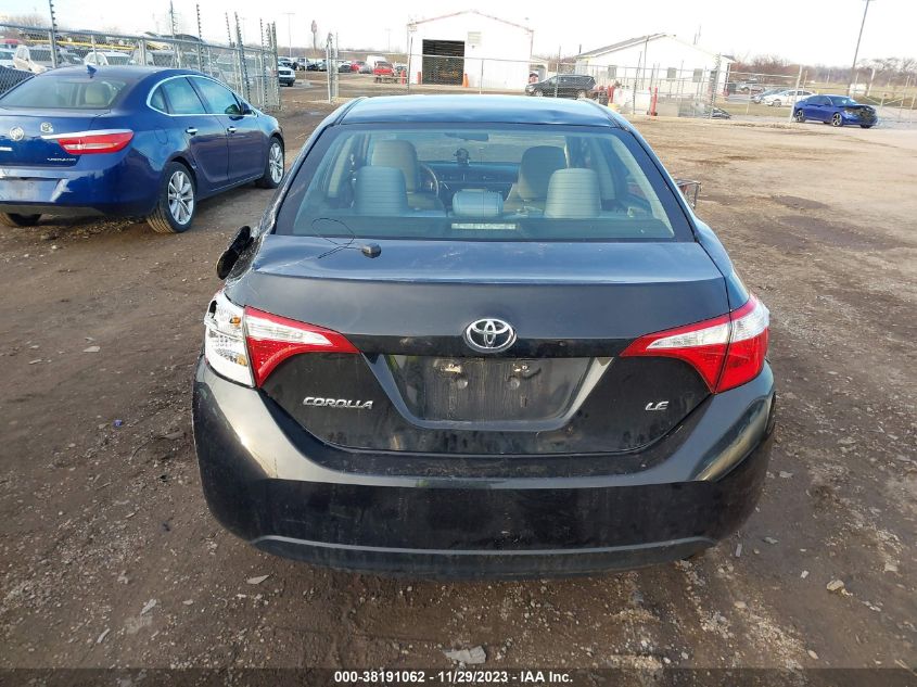 2016 TOYOTA COROLLA LE PLUS - 5YFBURHEXGP486205