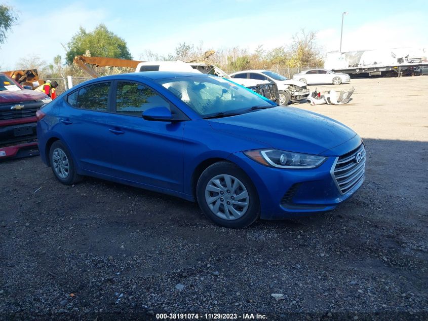 2017 HYUNDAI ELANTRA SE - 5NPD74LF3HH203631
