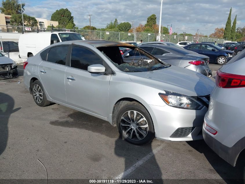 2019 NISSAN SENTRA S/SV/SR/SL - 3N1AB7AP8KY292589