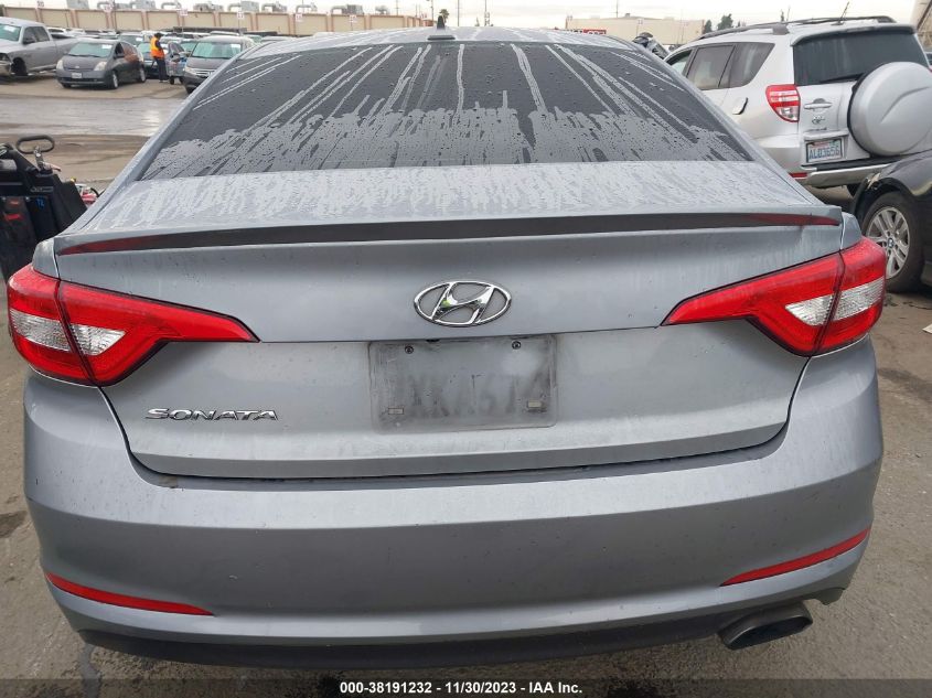 2017 HYUNDAI SONATA SE - 5NPE24AF2HH510150