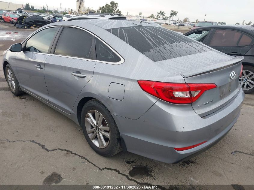 2017 HYUNDAI SONATA SE - 5NPE24AF2HH510150