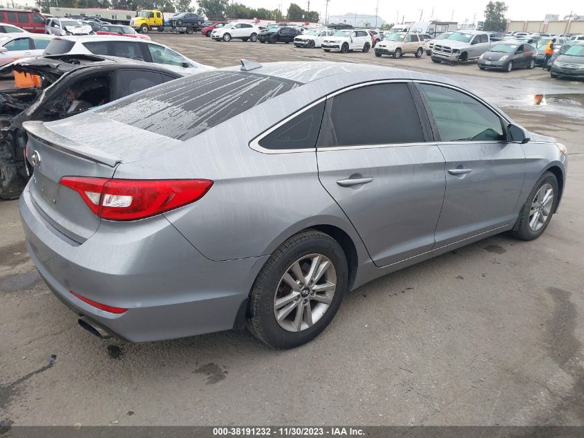 2017 HYUNDAI SONATA SE - 5NPE24AF2HH510150