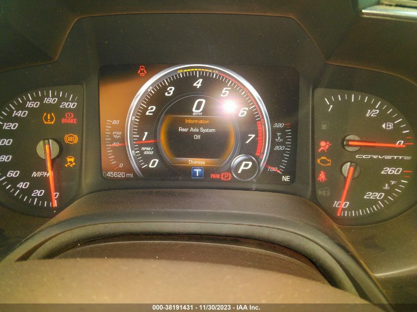 2014 CHEVROLET CORVETTE STINGRAY Z51 1G1YM2D70E5105876