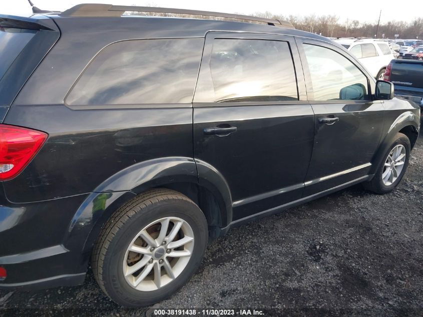 2013 DODGE JOURNEY SXT - 3C4PDCBG6DT548950