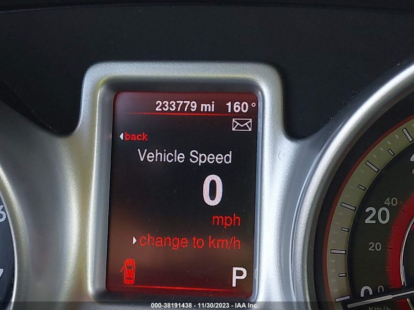 2013 DODGE JOURNEY SXT - 3C4PDCBG6DT548950