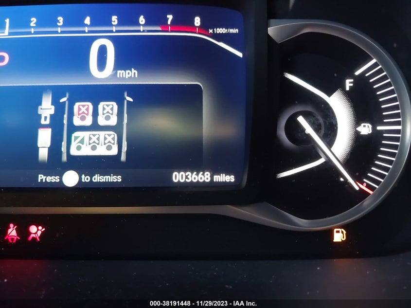 VIN 5FNYF8H53PB016429 2023 HONDA PASSPORT EXL