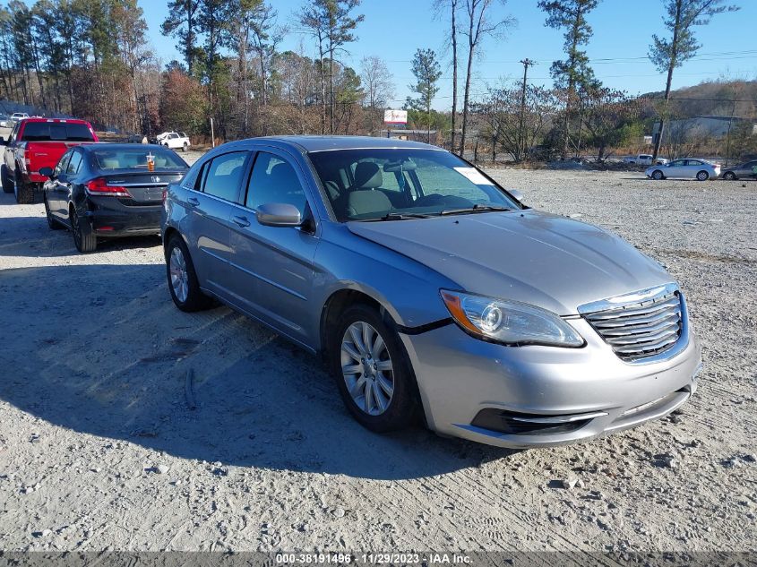 Lot #2525407460 2013 CHRYSLER 200 TOURING salvage car