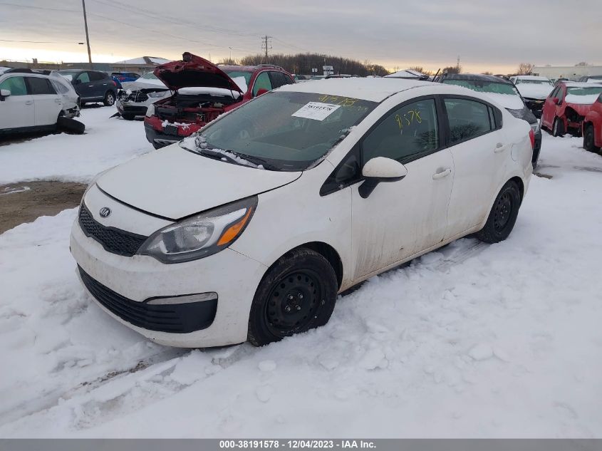 2016 KIA RIO LX - KNADM4A36G6632625