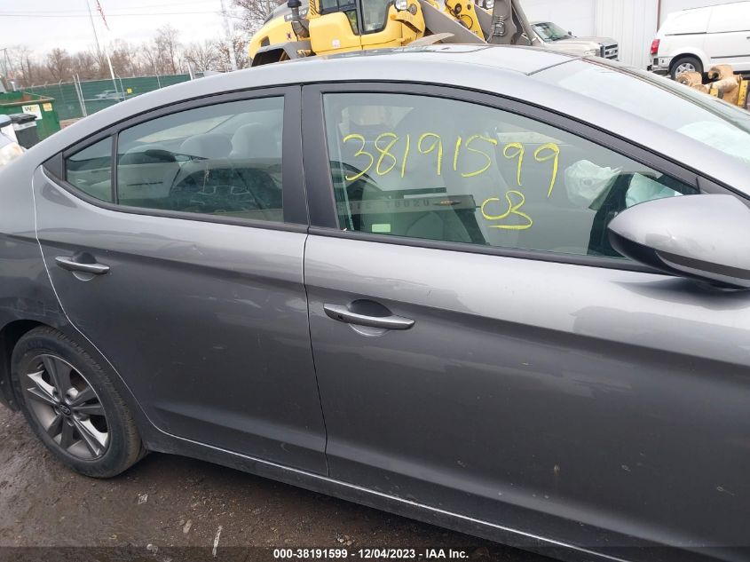 2018 HYUNDAI ELANTRA SEL/VALUE/LIMITED - 5NPD84LF9JH320360
