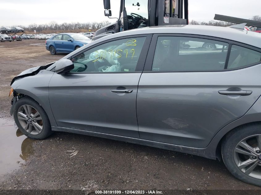2018 HYUNDAI ELANTRA SEL/VALUE/LIMITED - 5NPD84LF9JH320360
