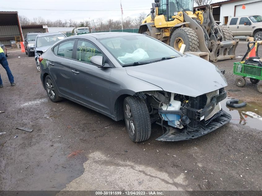 2018 HYUNDAI ELANTRA SEL/VALUE/LIMITED - 5NPD84LF9JH320360