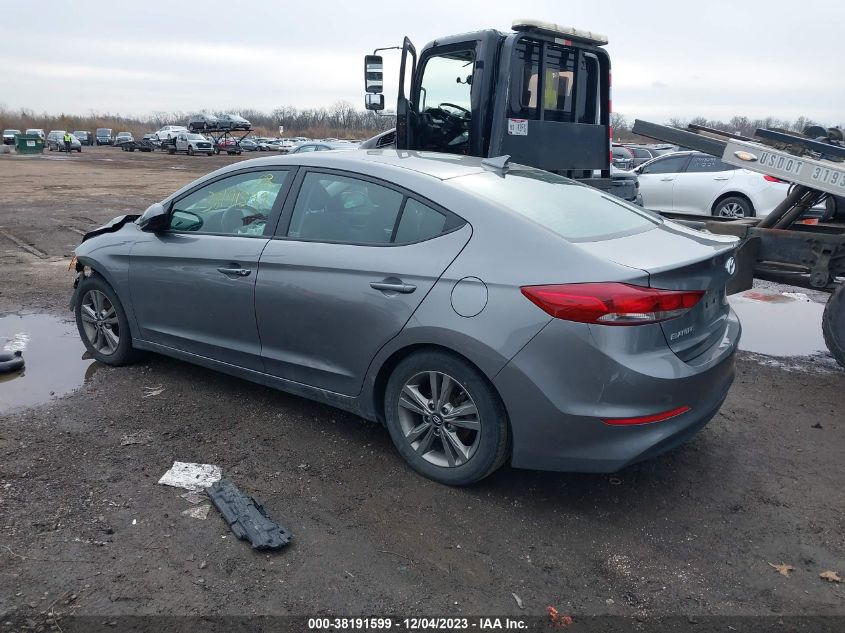 2018 HYUNDAI ELANTRA SEL/VALUE/LIMITED - 5NPD84LF9JH320360