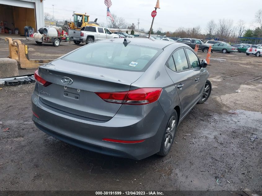 2018 HYUNDAI ELANTRA SEL/VALUE/LIMITED - 5NPD84LF9JH320360