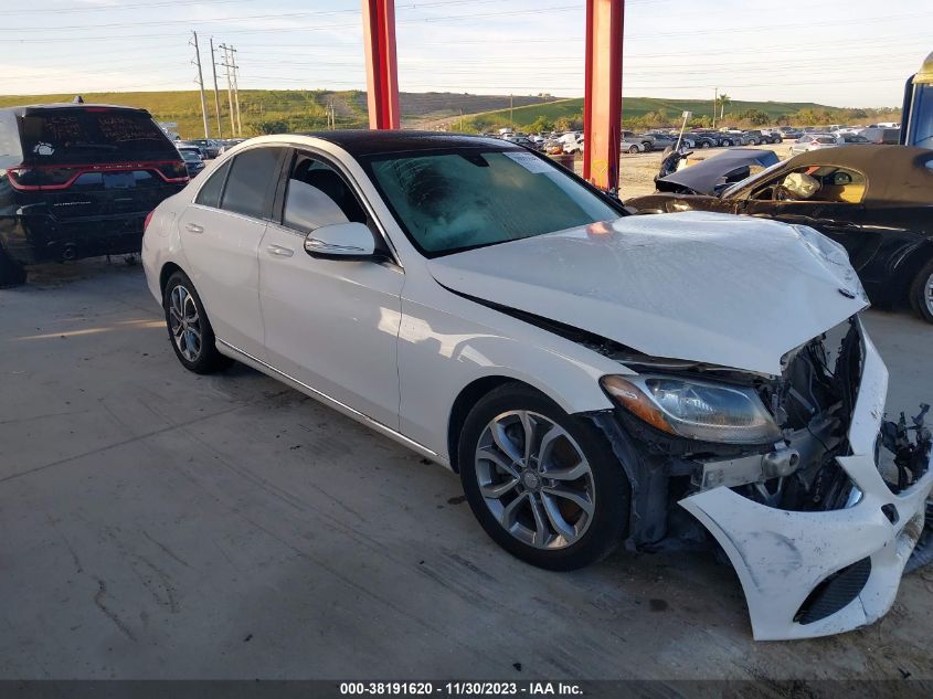 2015 MERCEDES-BENZ C 300 LUXURY/SPORT - 55SWF4JB2FU094391