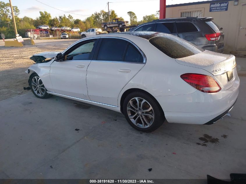 2015 MERCEDES-BENZ C 300 LUXURY/SPORT - 55SWF4JB2FU094391