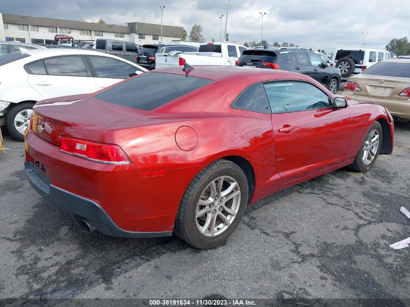 2015 CHEVROLET CAMARO 1LT - 2G1FD1E30F9113011