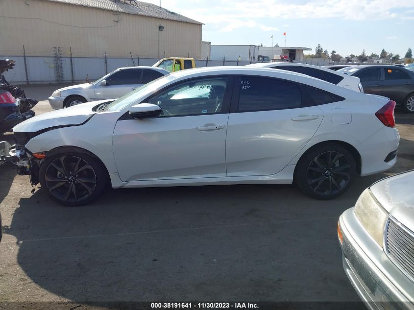 2020 HONDA CIVIC SPORT - 19XFC2F84LE205021