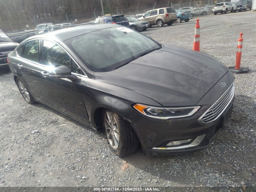 2017 FORD FUSION SE - 3FA6P0HD4HR364386