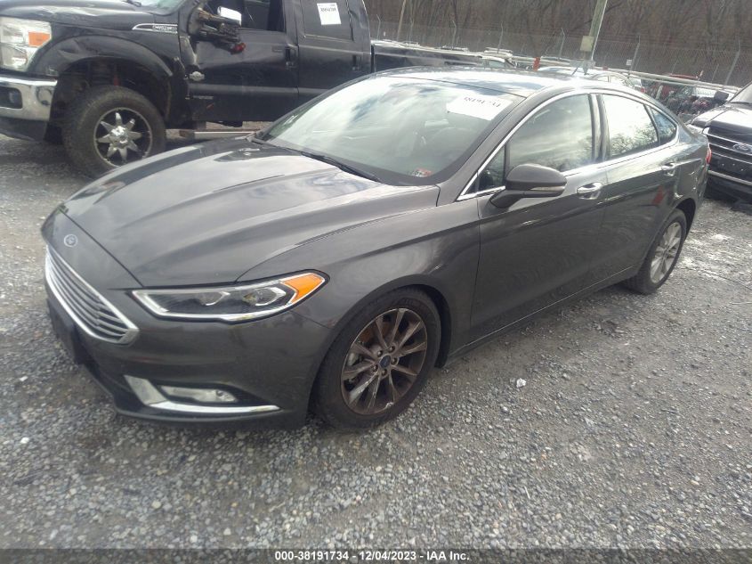 2017 FORD FUSION SE - 3FA6P0HD4HR364386