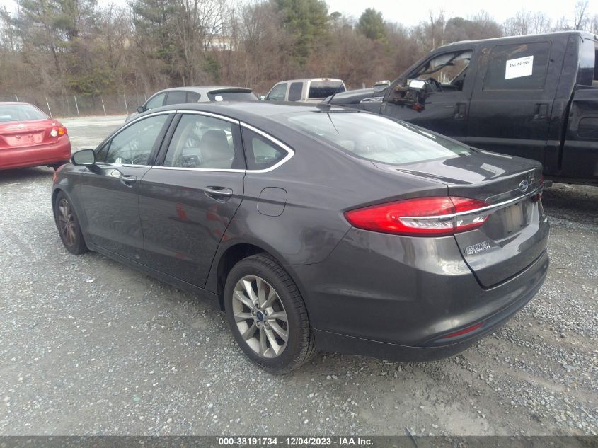 2017 FORD FUSION SE - 3FA6P0HD4HR364386