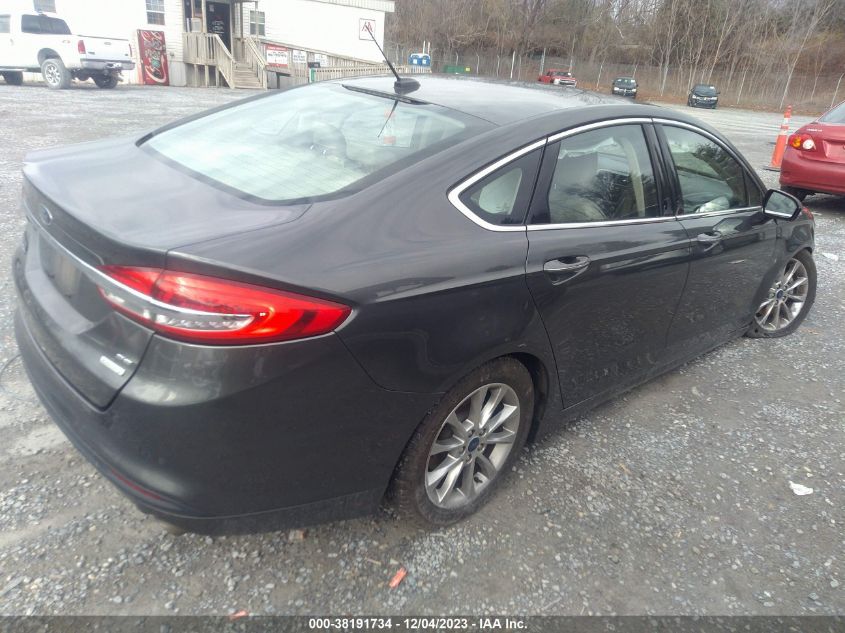 2017 FORD FUSION SE - 3FA6P0HD4HR364386