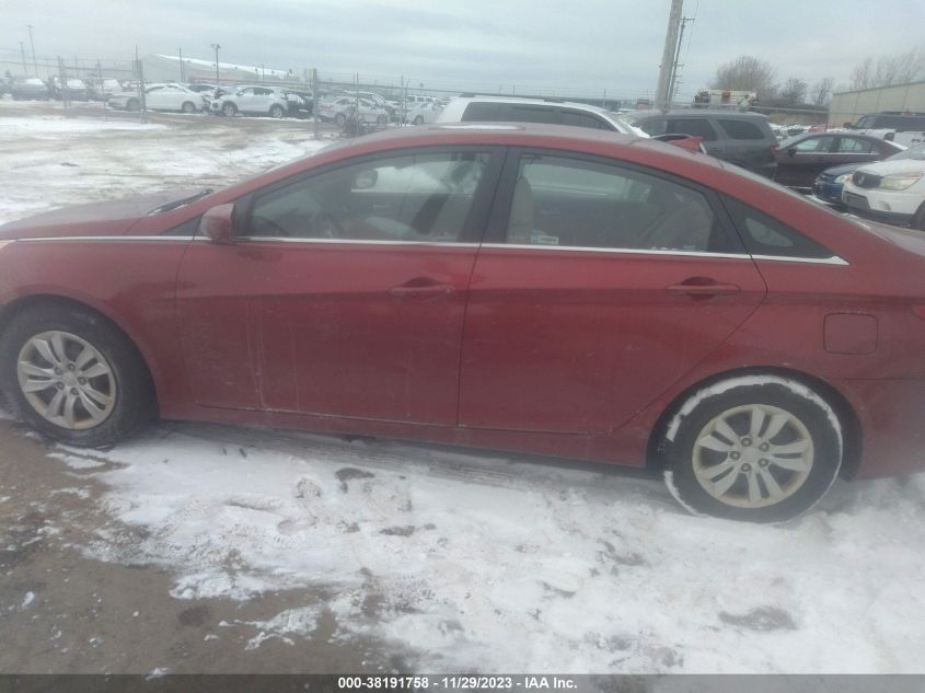 2013 HYUNDAI SONATA GLS - 5NPEB4AC0DH570377