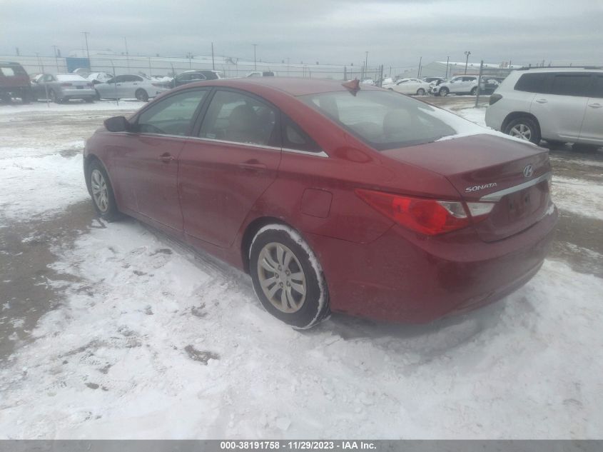 2013 HYUNDAI SONATA GLS - 5NPEB4AC0DH570377
