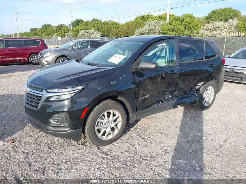 VIN 3GNAXHEVXMS181990 2021 CHEVROLET EQUINOX LS
