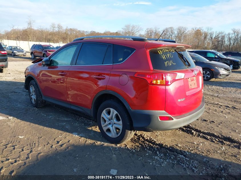 2015 TOYOTA RAV4 LE - 2T3BFREV5FW353922