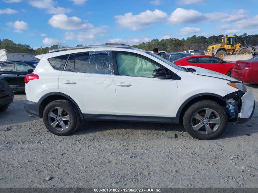 2015 TOYOTA RAV4 XLE - JTMWFREV4FD050922