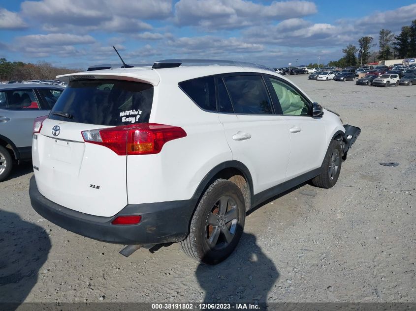 2015 TOYOTA RAV4 XLE - JTMWFREV4FD050922