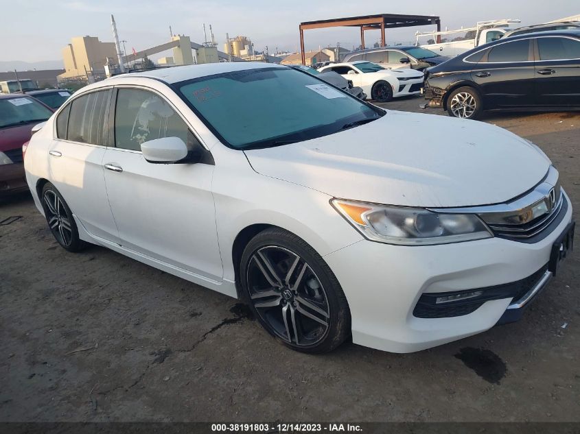 2016 HONDA ACCORD SPORT - 1HGCR2F5XGA176593