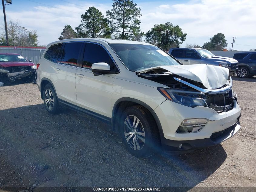2016 HONDA PILOT EXL - 5FNYF5H5XGB007581