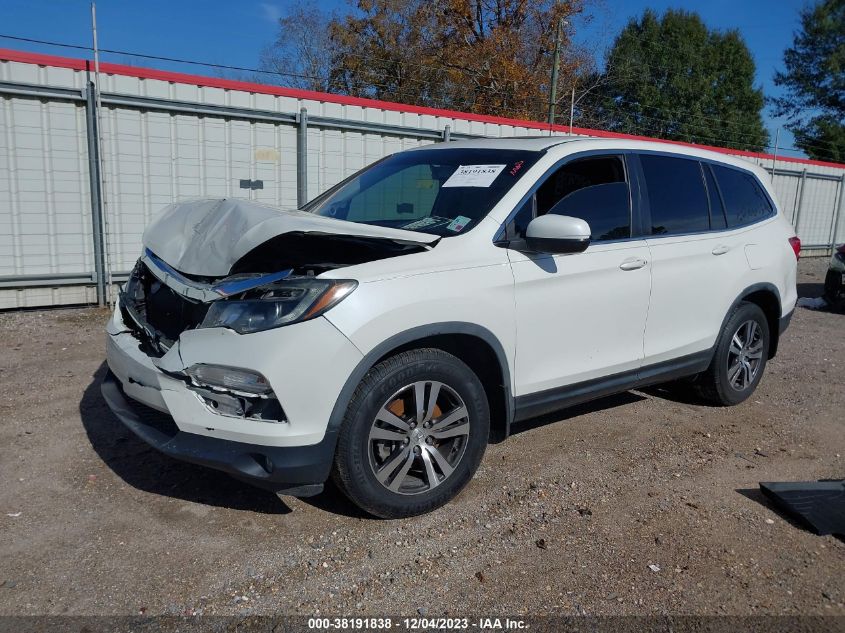 2016 HONDA PILOT EXL - 5FNYF5H5XGB007581