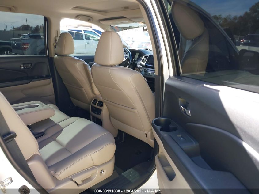 2016 HONDA PILOT EXL - 5FNYF5H5XGB007581