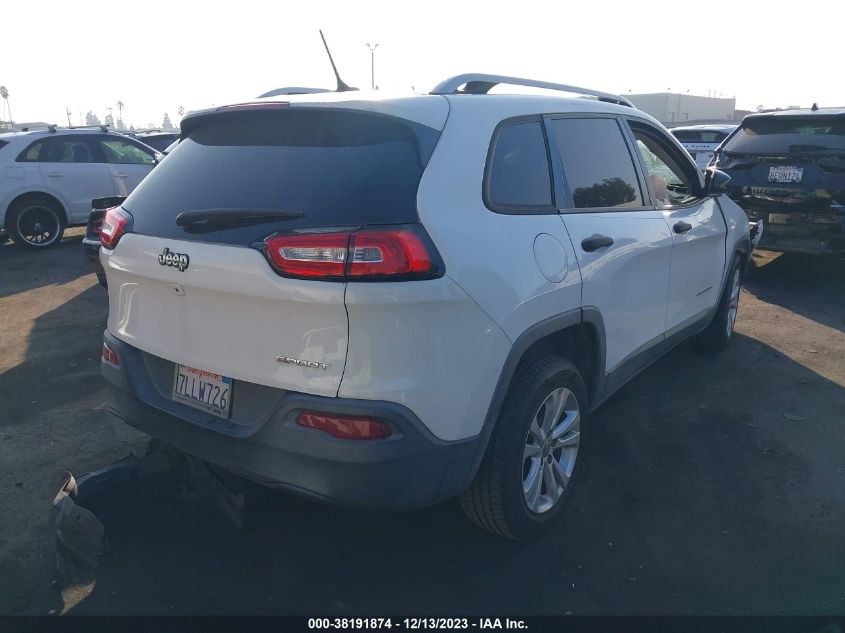2015 JEEP CHEROKEE SPORT - 1C4PJLABXFW700062