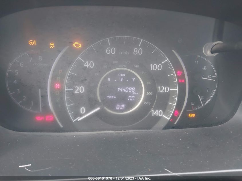 2013 HONDA CR-V EX-L - 2HKRM4H7XDH637748