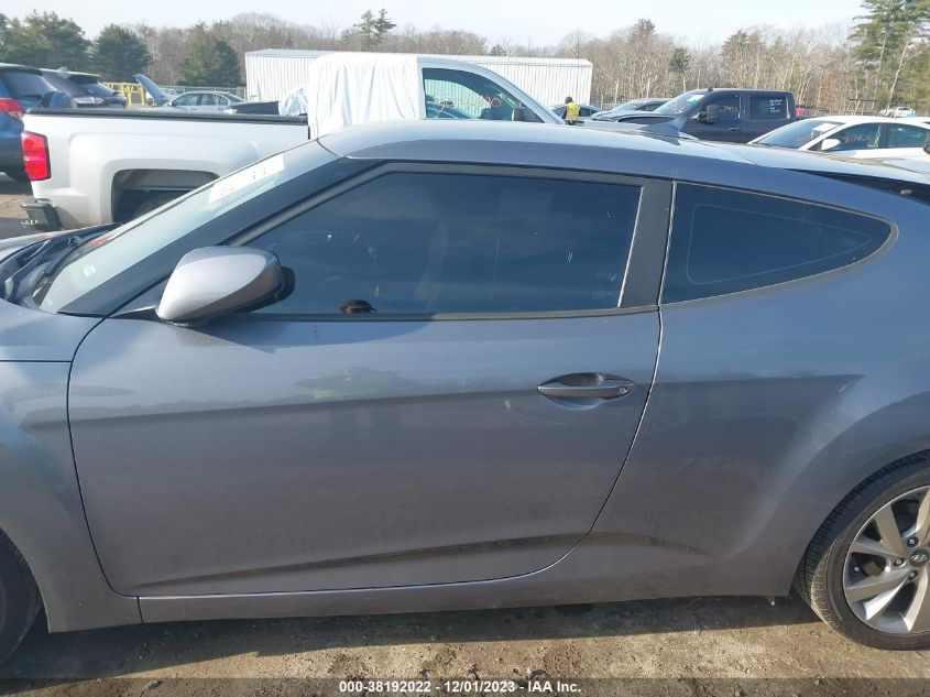 2017 HYUNDAI VELOSTER - KMHTC6AD3HU311852