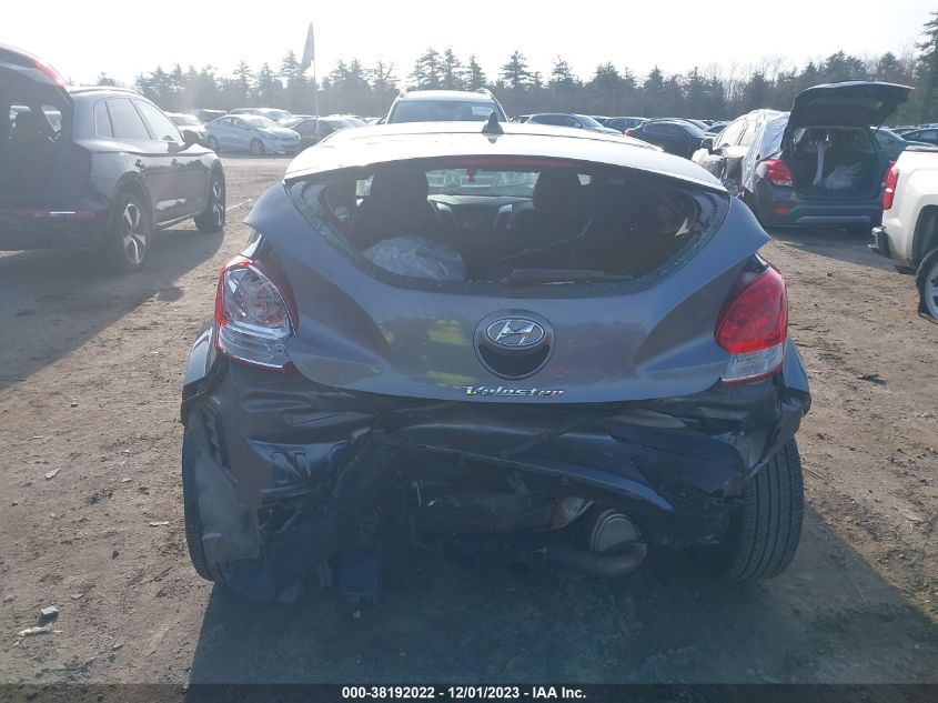 2017 HYUNDAI VELOSTER - KMHTC6AD3HU311852