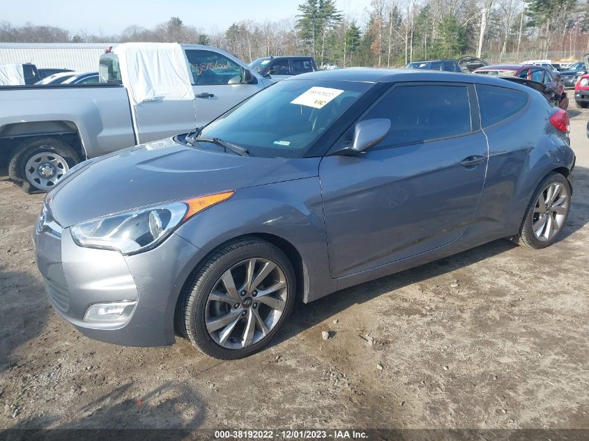 2017 HYUNDAI VELOSTER - KMHTC6AD3HU311852