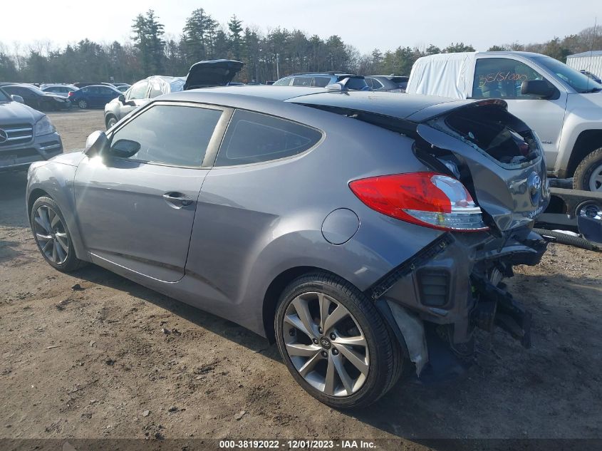 2017 HYUNDAI VELOSTER - KMHTC6AD3HU311852