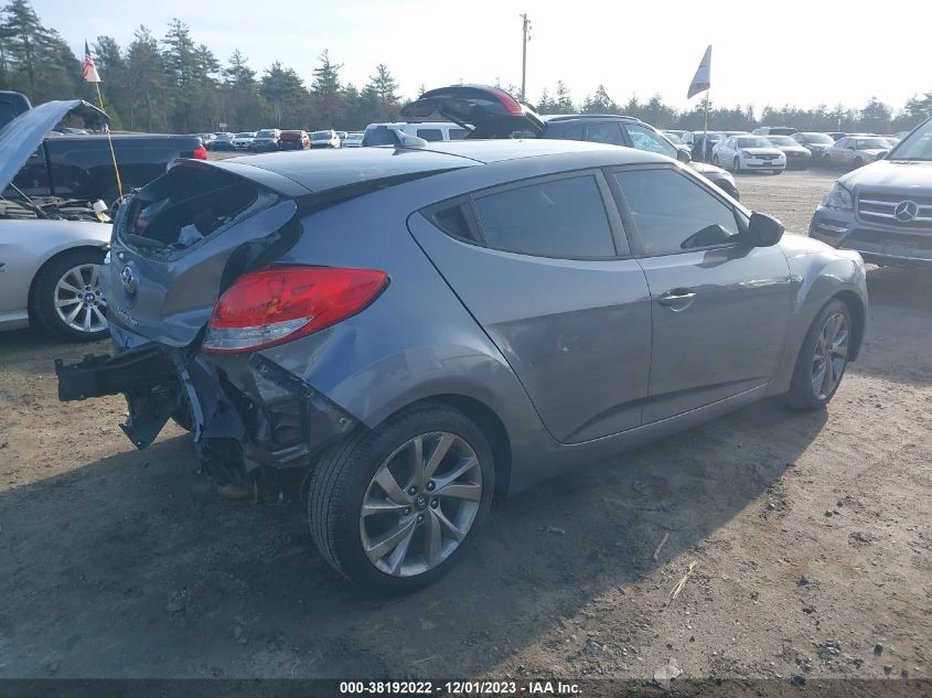 2017 HYUNDAI VELOSTER - KMHTC6AD3HU311852