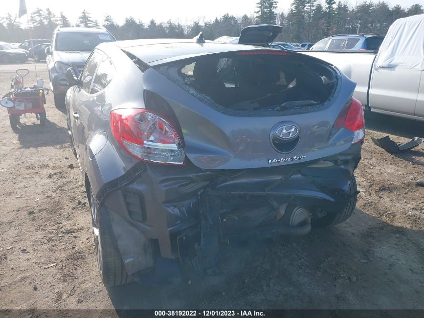 2017 HYUNDAI VELOSTER - KMHTC6AD3HU311852