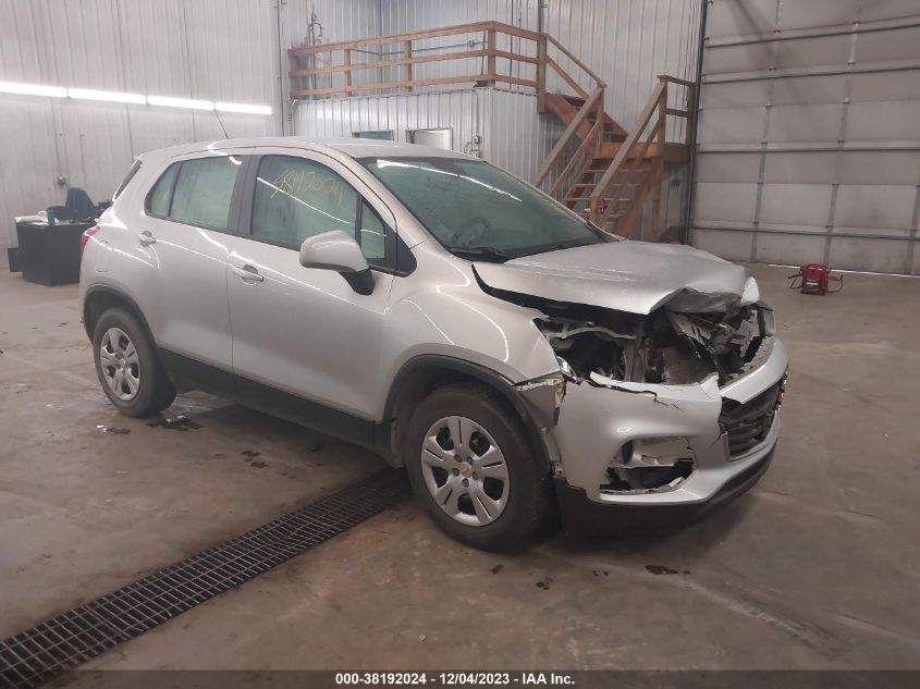 2017 CHEVROLET TRAX LS - KL7CJKSB6HB145996