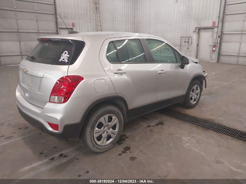 2017 CHEVROLET TRAX LS - KL7CJKSB6HB145996