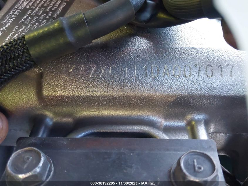 2013 KAWASAKI ZX1000 H JKAZXCH11DA007017