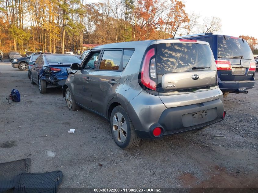 2015 KIA SOUL BASE - KNDJN2A27F7171166