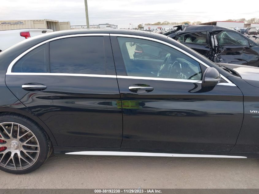 2016 MERCEDES-BENZ AMG C 63 S 55SWF8HB6GU112180